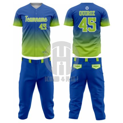 Baseball Team Uniform Custom & Breathable Performance